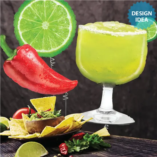 Betallic&reg; 40 Inch Mighty Margarita Balloon {1}