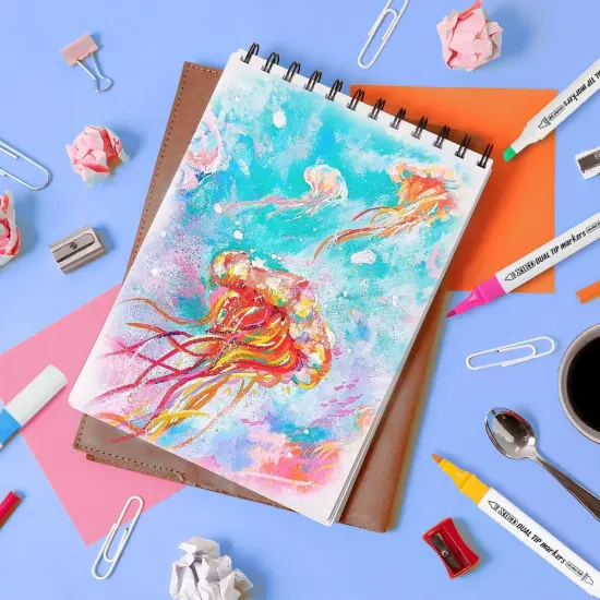 120 Colors Alcohol Markers Set {4}