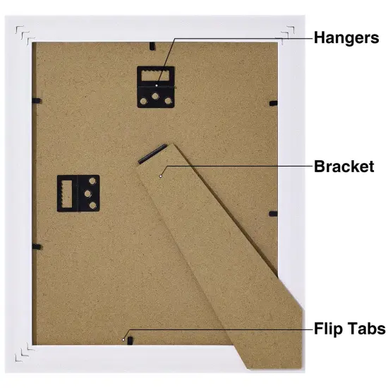 8x10 Picture Frames Set of 2, Ornate Vintage Photo Frame for Wall or Tabletop, Display 5x7 Pictures with Mat or 8x10 without Mat, Rustic Gold {3}