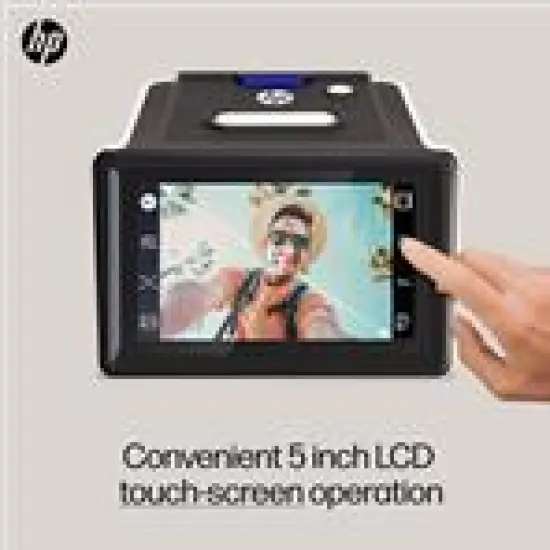 HP FilmScan 22MP Film & Slide Scanner with 5" Touchscreen, Converts Negatives to Digital JPEG {2}
