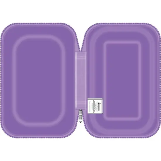 Disney Frozen Purple Molded Pencil Case with Anna and Elsa for Organization {4}