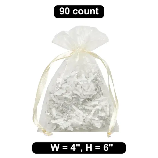 4" x 6" Organza Bag Elegant Packaging for Small Items {1}
