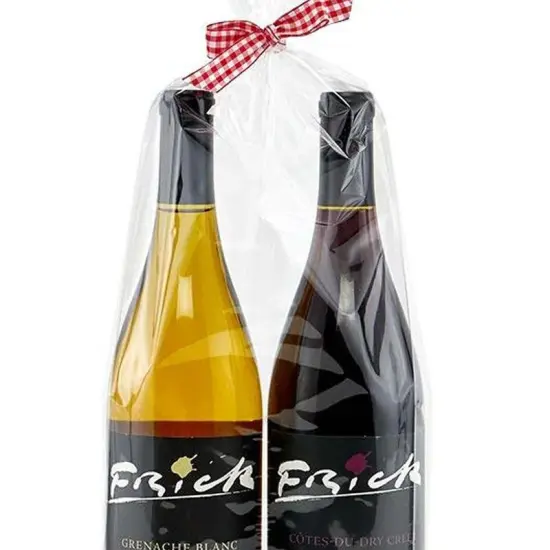 Clear Bottle Bag 6 1/2'' x 2 1/2'' x 18'' {5}