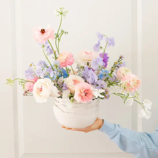 STACKED EGGSHELL PLANTER {6}