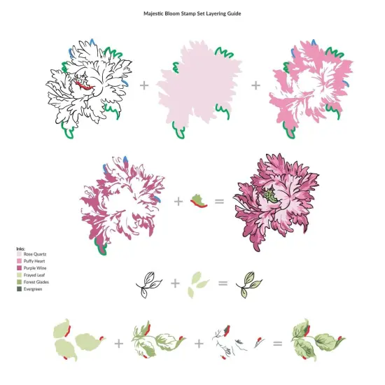 Majestic Bloom Stamp Set {3}