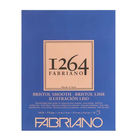 Fabriano 1264 Bristol Pad, 100 lb, 20 Sheets {1}