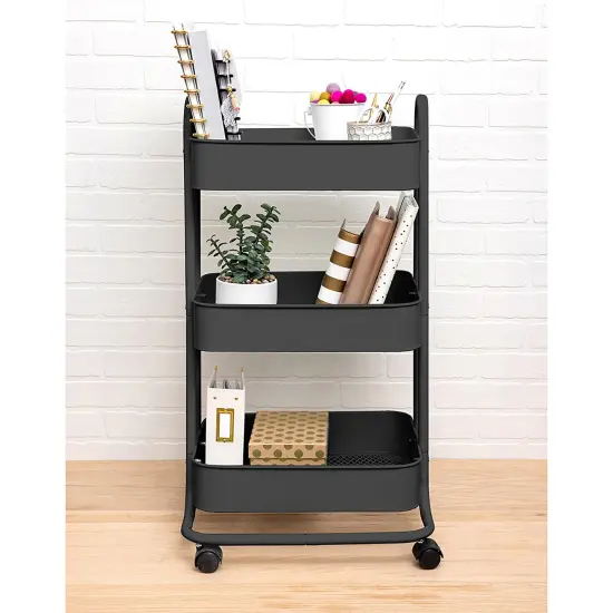 We R Storage Cart-Burnt Ash {6}