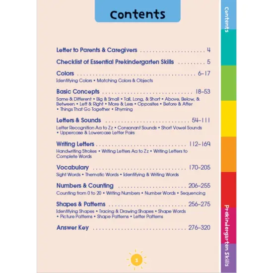 Carson Dellosa Prekindergarten Skills Preschool Workbook, Colors, Shapes, Letters, Phonics, and Math Toddler Learning Activities for Kids Ages 4-5, Pre Kindergarten Classroom or Homeschool Curriculum {3}