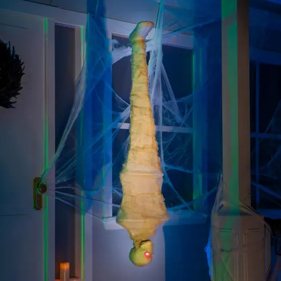 47" Halloween Decorations Hanging Cocoon Corpse {4}