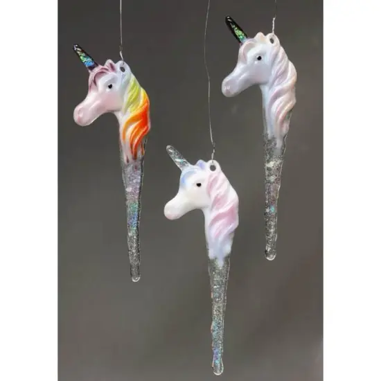 9.75" x 4" x 1.5" Unicorn Icicles Glass Fusing Kiln Mold {2}