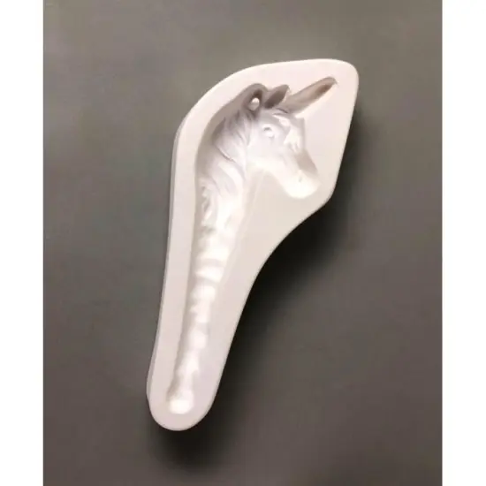 9.75" x 4" x 1.5" Unicorn Icicles Glass Fusing Kiln Mold {3}
