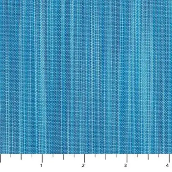 Blue Arctic Space Dye Cotton 44"/45" Fabric per yard {1}