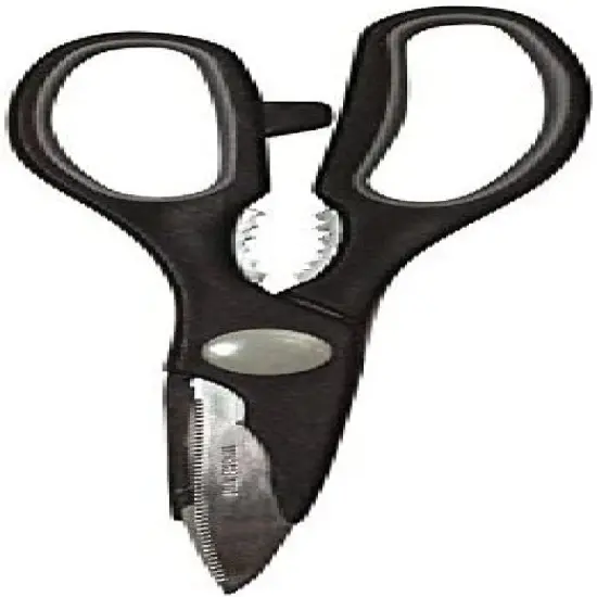 Chef Craft 9" Long All-Purpose Kitchen Shears, Dishwasher Safe Stainless Steel Blade {5}