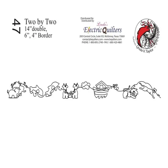 047 Two By Two Pantograph by Linda V. Taylor {1}