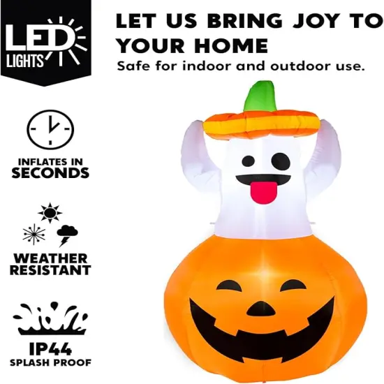 Halloween Inflatable Ghost Outdoor Decorations {2}