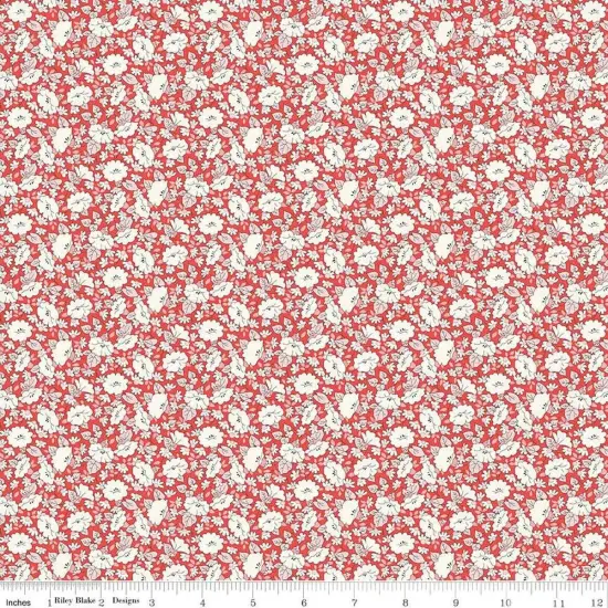 Liberty Tudor Celebration Mayflower Meadow 01667445B 44"/45" Fabric Per Yard {1}