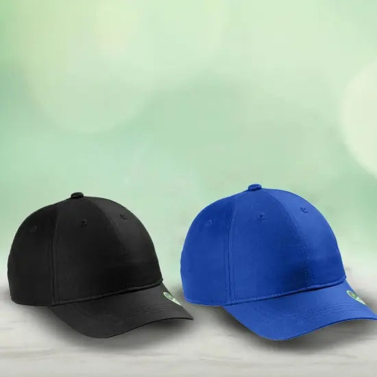 Port Authority&reg; Eco Cap, Low Profile Unstructured Recycled Polyester Twill Hat with Hook-and-Loop Closure Smoke Grey {7}