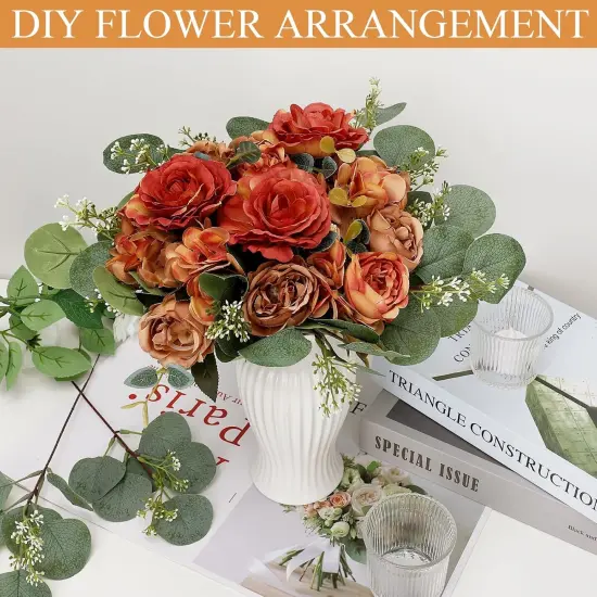 Peony Artificial Flowers {2}