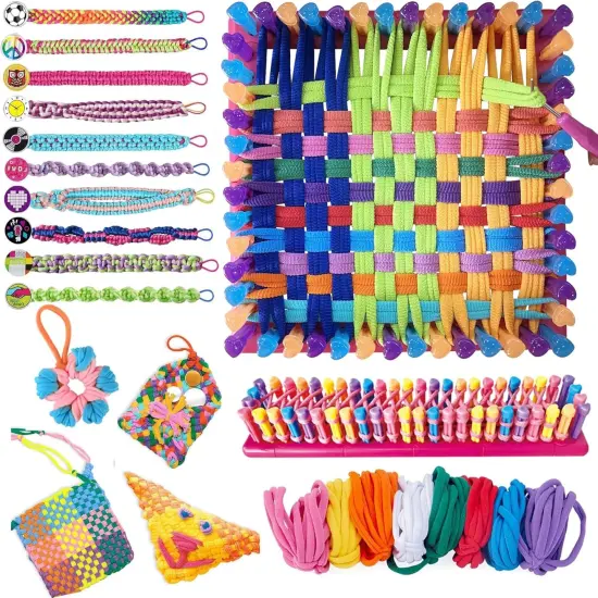 Pot Holder Loom Kit for Kids, Weaving Looms Toys for Kids and Adults {1}