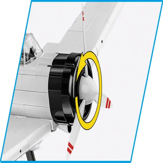 COBI Historical Collection World War II Mitsubishi A6M2 "ZERO-SEN" Plane {5}