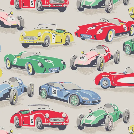 Cath Kidston Vintage Cars Multi {4}