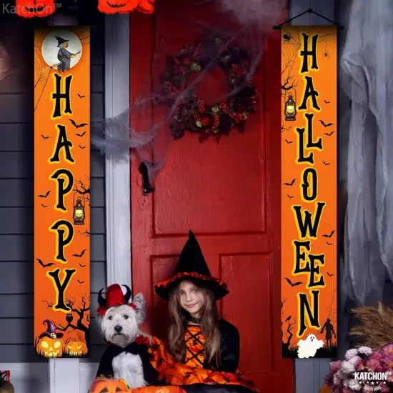 Happy Halloween Door Banner {5}