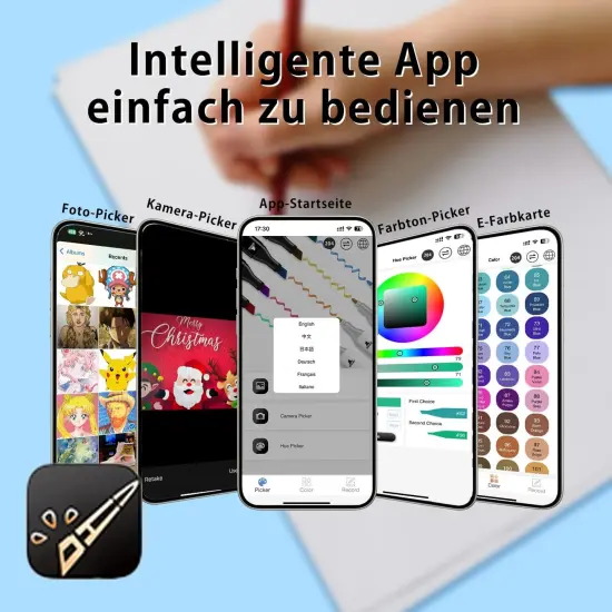 204 Colors Alcohol Markers {4}