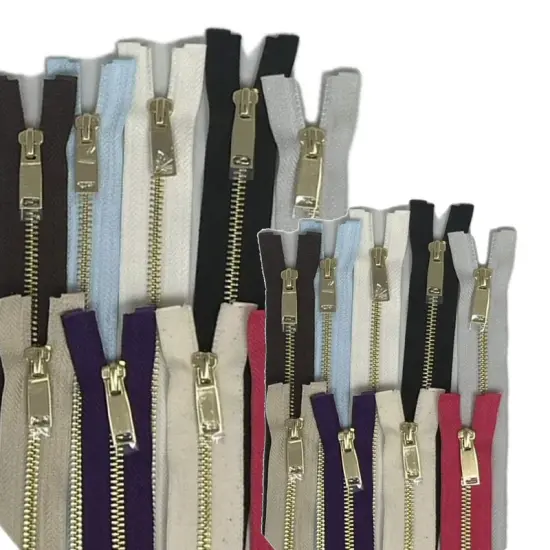 Zipper &ndash; 5MM Metal Shiny Gold 28" Special Pull {4}