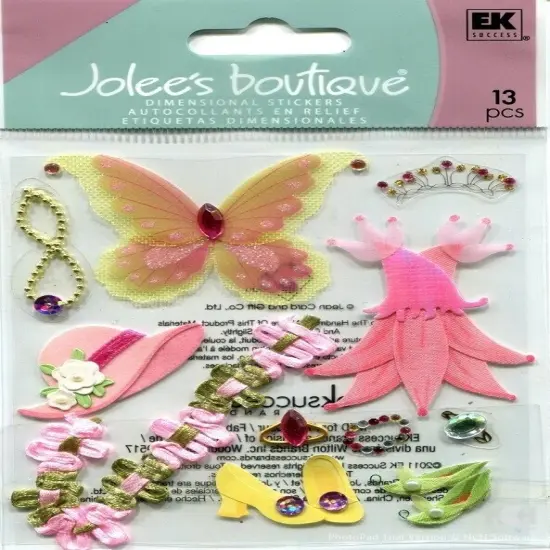 Jolee's Boutique Girl Dress-Up Dimensional Stickers {1}
