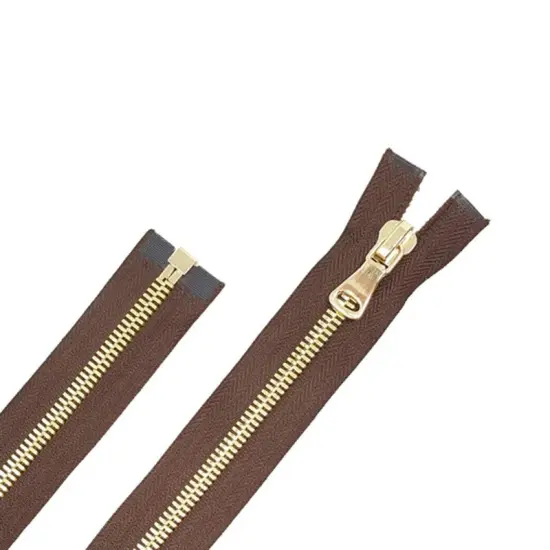 8MM One Way Separating Open Bottom Zipper 4&ndash;28" {1}