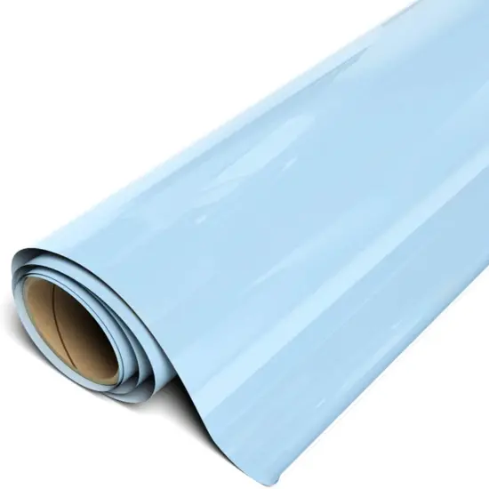 Heat Transfer Vinyl 11.8" x 5ft Roll (Powder Blue) {1}