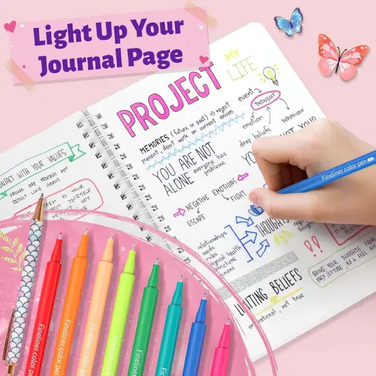 2-Pack DIY Journal Kit for Girls {4}
