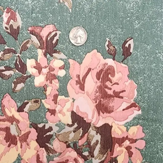1 Yard Dark Ivy Yoryu Chiffon Apparel Fabric, Sheer, Lightweight, 57/58" Wide,100% polyester {4}