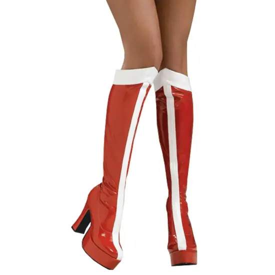 DC Comics Wonder Woman Costume Boot Tops Adult One Size {4}