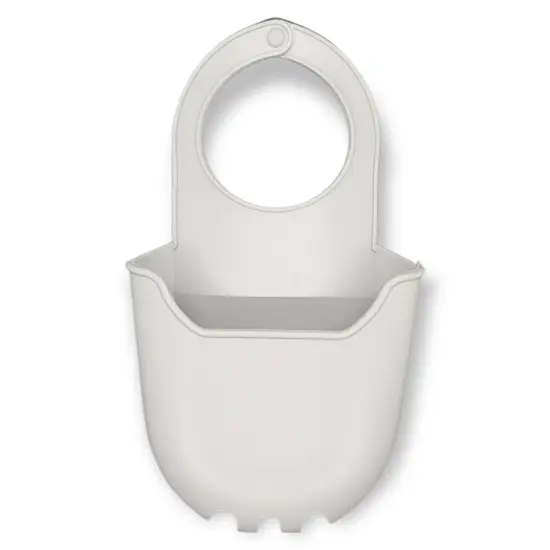 Handy Housewares Hanging Silicone Sink Caddy - For Kitchen or Bath, Hangs From Faucet, Helps Dry Sponges, Loofahs, Razors, Soap {6}