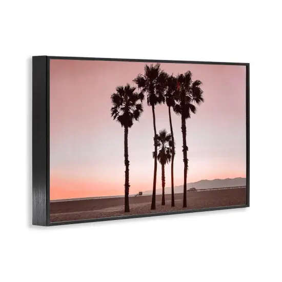 Stupell Industries Cluster of Palm Trees Framed Giclee Wall Art Design by Natalie Carpentieri {3}