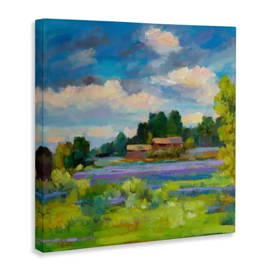 Stupell Industries Lavender Countryside Landscape Canvas Wall Art Design by Alexi Fine {3}