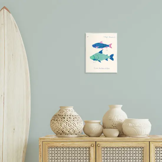 Stupell Industries Sea Fauna Studies Wall Plaque Art Design by Marina Astudillo {2}