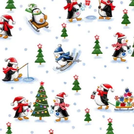 Jolly Waddle Cloud Cuddle Multi Fabric per yard {1}