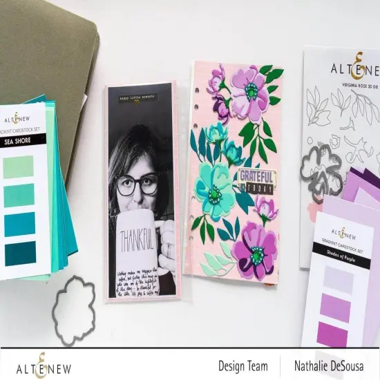 Gradient Cardstock Set - Green Meadows {4}