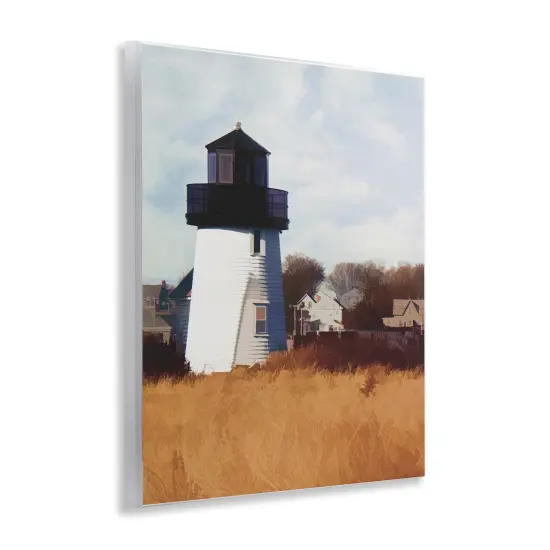 Stupell Industries Hyannis Lighthouse Landscape Wall Plaque Art Design by Graffi*tee Studios {3}