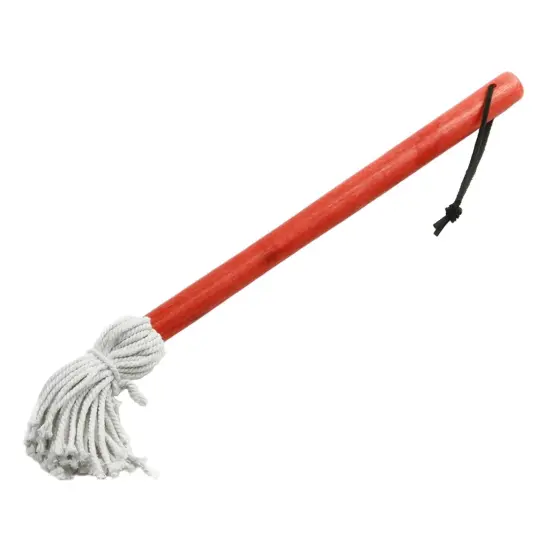 Chef Craft BBQ Basting Mop with 13" Long Wood Handle and Cotton Head {3}