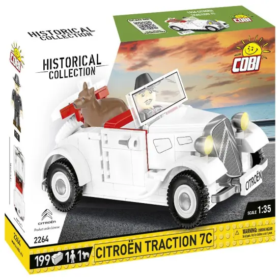 COBI Historical Collection Citroen Traction 7C Vehicle {2}