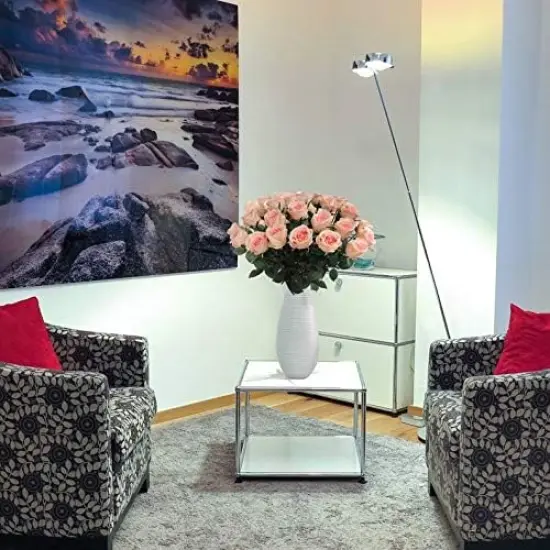 4pc 30" Pink Silk Rose Buds &ndash; Realistic Flowers for Bouquets & Decor {4}