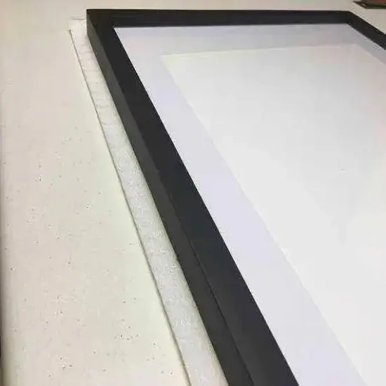 Framed English Bulldog Art with Black and White NYC Skyline {4}