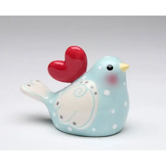 Ceramic Wedding Dove Bell, Wedding Decor, Romantic Decor, Gift for Her {3}