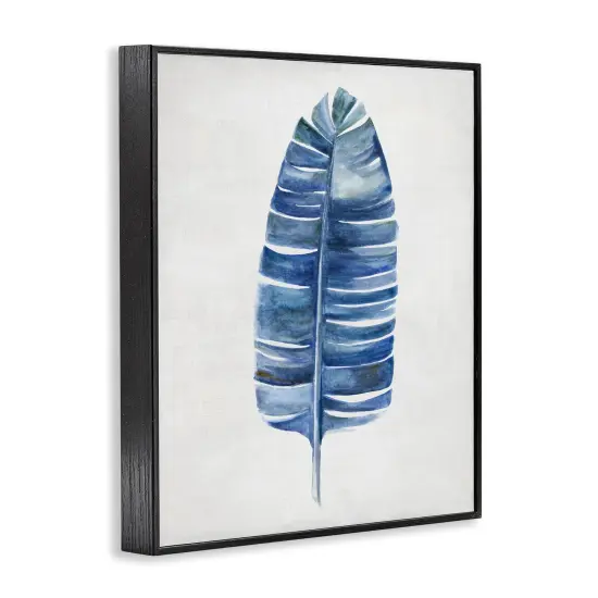 Stupell Industries Single Fan Plant Sprig Framed Giclee Wall Art Design by Hannah Dawson {3}