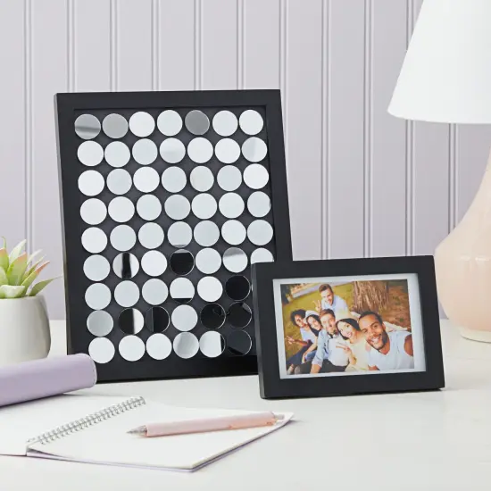 120 Pack Small Round Mirrors for Crafts, 1 Inch Glass Tile Circles for Wall Decor, Mosaics, DIY Projects, Home Decorations Clear {3}