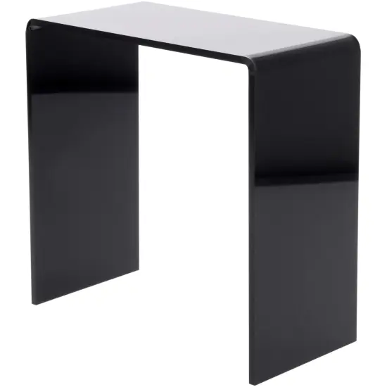 Plymor Black Acrylic Vertical Rectangular Display Riser, 9" H x 9" W x 4.5" D (1/4" thick) {2}