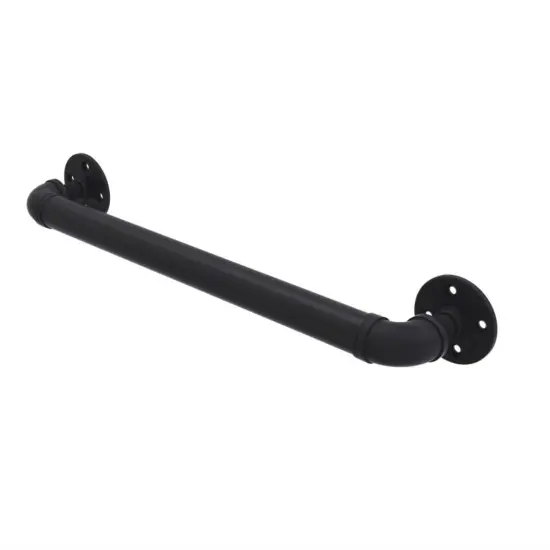 Pipeline Collection 16 Inch Grab Bar - P-700-16-Gb-Bkm {1}